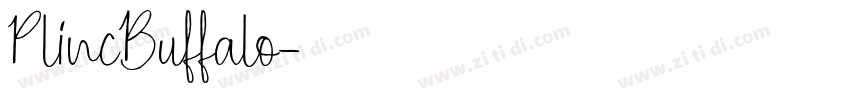 PlincBuffalo字体转换