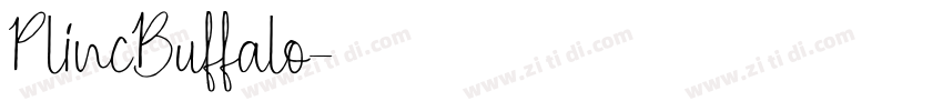 PlincBuffalo字体转换