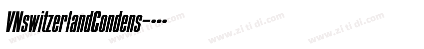 VNswitzerlandCondens字体转换