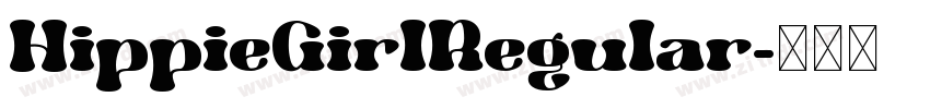 HippieGirlRegular字体转换