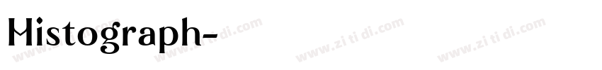 Histograph字体转换