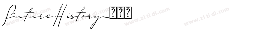 FutureHistory字体转换