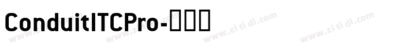 ConduitITCPro字体转换