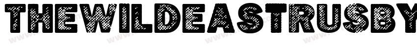 TheWildeastRUSbyCop字体转换
