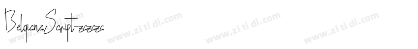 BelgianaScript字体转换 BelgianaScript字体转换