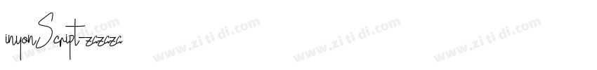 inyonScript字体转换