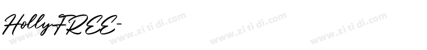 HollyFREE字体转换
