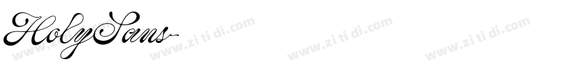 HolySans字体转换