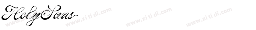 HolySans字体转换