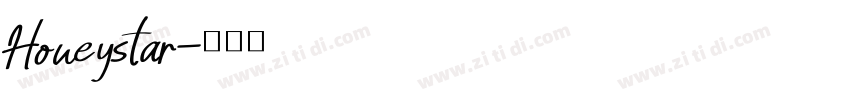 Honeystar字体转换