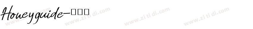 Honeyguide字体转换