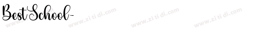 BestSchool字体转换