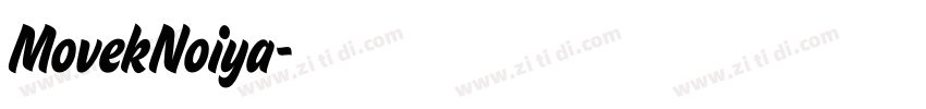 MovekNoiya字体转换