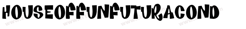 HouseOfFunFuturaCond字体转换