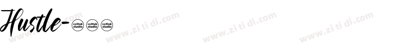 Hustle字体转换