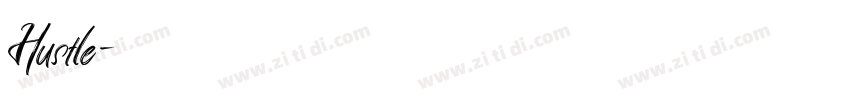 Hustle字体转换