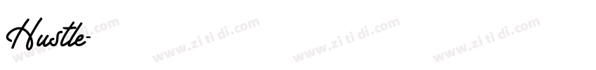 Hustle字体转换