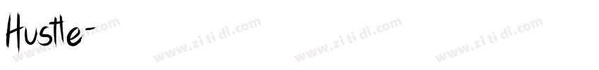 Hustle字体转换