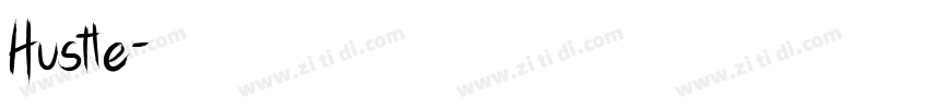 Hustle字体转换