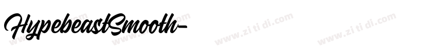 HypebeastSmooth字体转换