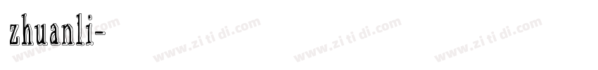 三极zhuanli字体转换