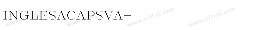 InglesaCapsVa字体转换
