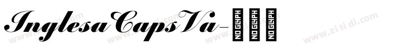 InglesaCapsVa字体转换