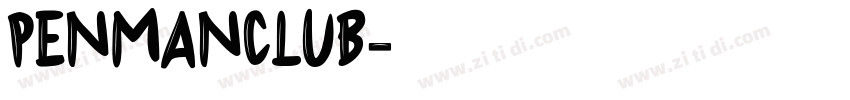 PenmanClub字体转换