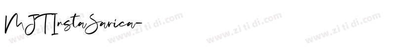 MJTInstaSarica字体转换