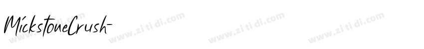 MickstoneCrush字体转换