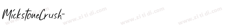 MickstoneCrush字体转换