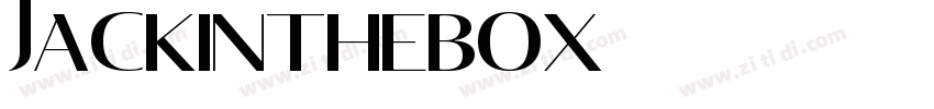 Jackinthebox字体转换