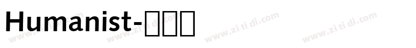 Humanist字体转换