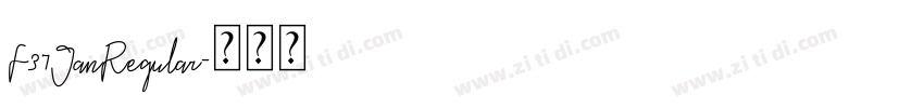 F37JanRegular字体转换