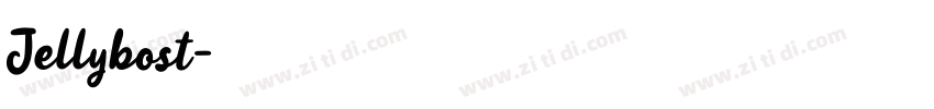 Jellybost字体转换