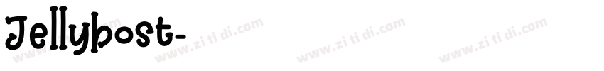 Jellybost字体转换