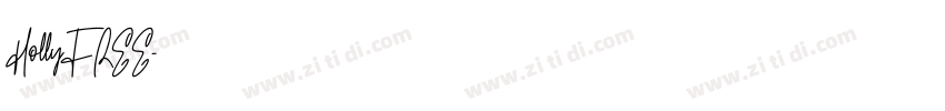 HollyFREE字体转换