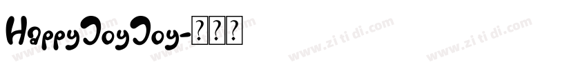 HappyJoyJoy字体转换