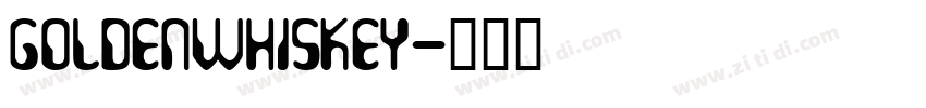 GoldenWhiskey字体转换