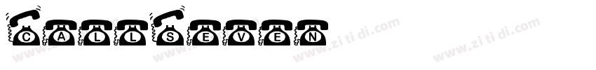 CallSeven字体转换