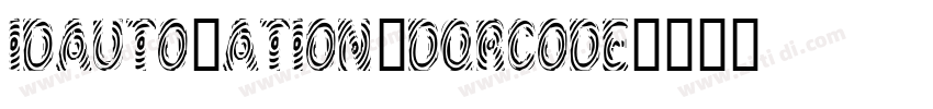 IDAutomation2DQRCode字体转换