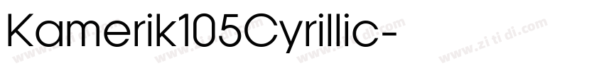 Kamerik105Cyrillic字体转换 Kamerik105Cyrillic字体转换