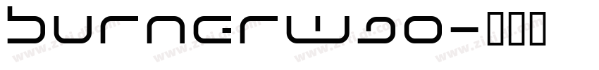 BurnerW90字体转换