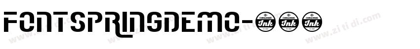fontspringdemo字体转换