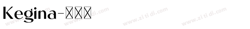 Kegina字体转换