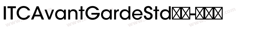 ITCAvantGardeStd字体字体转换