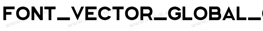 Font_Vector_Global_G字体转换 Font_Vector_Global_G字体转换