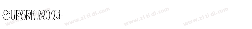 SuperKindly字体转换