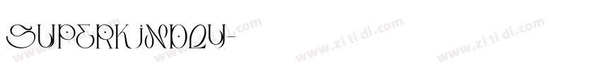 SuperKindly字体转换