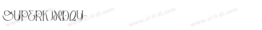 SuperKindly字体转换
